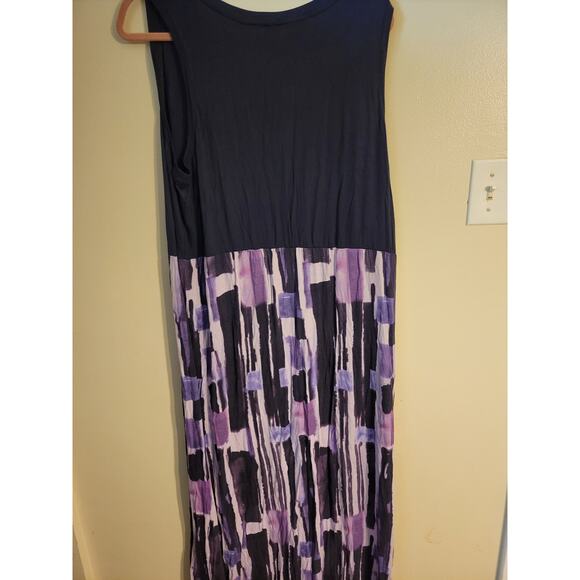 Purple and Black Lisa Rinna Dress  XLP - Picture 1 of 4